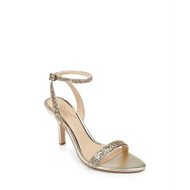 ジュウェルダグレイミシュカ レディース オックスフォード シューズ Women's Ojai II Almond Toe Stiletto Evening Sandals Gold Glitter