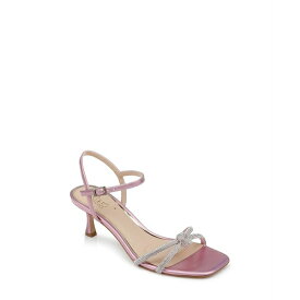 ジュウェルダグレイミシュカ レディース オックスフォード シューズ Women's Maci rhinestone Knot Kitten Heel Evening Sandals Pink Pearlized