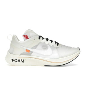 Nike �i�C�L �����Y �X�j�[�J�[ �yNike Zoom Fly Off-White�z �T�C�Y US_9(27.0cm) White/White-Muslin