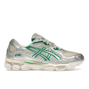 ASICS �A�V�b�N�X �����Y �X�j�[�J�[ �yASICS Gel-NYC Cream Kale�z �T�C�Y US_10(28.0cm) Birch/Pure Silver