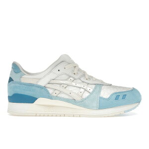 ASICS �A�V�b�N�X �����Y �X�j�[�J�[ �yASICS Gel-Lyte III Kith Canada�z �T�C�Y US_9.5(27.5cm) White/Blue