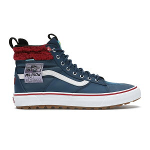 Vans �o���Y �����Y �X�j�[�J�[ �yVans Sk8-Hi MTE 2.0 The Simpsons Mr. Plow�z �T�C�Y US_M_13 Blue/White-Red