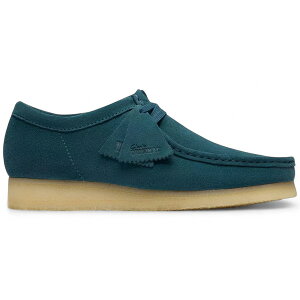 Clarks �N���[�N�X �����Y �X�j�[�J�[ �yClarks Originals Wallabee Mid Blue Suede�z �T�C�Y US_10.5(28.5cm) Mid Blue Suede