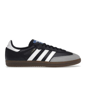adidas �A�f�B�_�X �����Y �X�j�[�J�[ �yadidas Samba Vegan Black Gum�z �T�C�Y US_12.5(30.5cm) Cloud White/Core Black/Gum