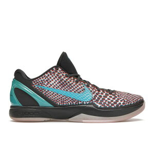 Nike �i�C�L �����Y �X�j�[�J�[ �yNike Kobe 6 ASG Hollywood 3D�z �T�C�Y US_8.5(26.5cm) Dark Grey/Chlorine Blue-Daring Red