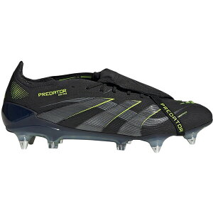adidas �A�f�B�_�X �����Y �X�j�[�J�[ �yadidas Predator Elite Fold-Over Tongue SG Electric Stealth Pack�z �T�C�Y US_9.5(27.5cm) Core Black/Carbon/Lucid Lemon
