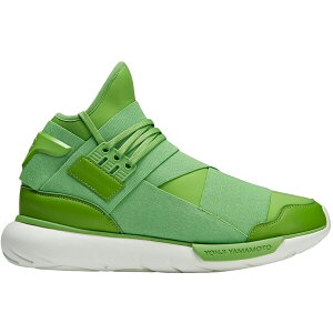 adidas �A�f�B�_�X �����Y �X�j�[�J�[ �yadidas Y-3 Qasa Team Rave Green�z �T�C�Y US_8(26.0cm) Team Rave Green/Team Rave Green/Team Rave Green