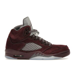 Jordan �W���[�_�� �����Y �X�j�[�J�[ �yJordan 5 Retro Burgundy (2023)�z �T�C�Y US_6(24.0cm) Deep Burgundy/Light Graphite/Metallic Silver