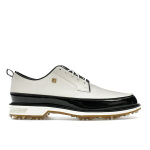 FootJoy �t�b�g�W���C �����Y �X�j�[�J�[ �yFootJoy Premiere Series Field LX Aim Leon Dore White Black�z �T�C�Y US_9(27.0cm) Black/White