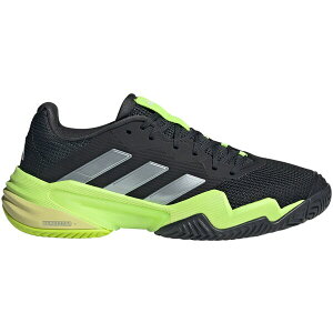 adidas �A�f�B�_�X �����Y �X�j�[�J�[ �yadidas Barricade 13 Core Black Zero Metalic Lucid Lemon�z �T�C�Y US_10(28.0cm) Core Black/Zero Metalic/Lucid Lemon