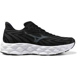 Mizuno �~�Y�m �����Y �X�j�[�J�[ �yMizuno Wave Sky 8 Black Metallic Grey�z �T�C�Y US_M_13 Black/Metallic Grey