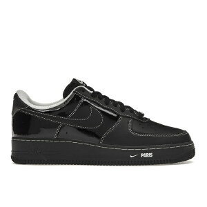 Nike �i�C�L �����Y �X�j�[�J�[ �yNike Air Force 1 Low City Pack Paris Patent�z �T�C�Y US_M_13 Black/White