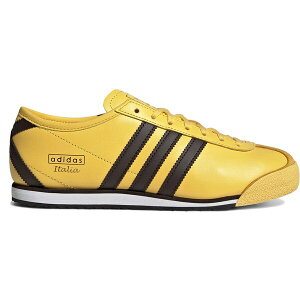 adidas �A�f�B�_�X �����Y �X�j�[�J�[ �yadidas Italia 70s Spring Yellow Dark Brown�z �T�C�Y US_6(24.0cm) Spring Yellow/Dark Brown/Core Black