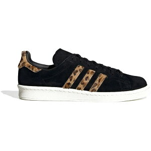 adidas �A�f�B�_�X �����Y �X�j�[�J�[ �yadidas Campus 80s Leopard�z �T�C�Y US_9(27.0cm) Core Black/Pale Nude/Footwear White