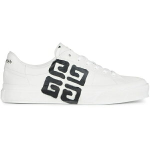 Givenchy �W�o���V�[ �����Y �X�j�[�J�[ �yGivenchy City Sport Tag Effect 4G Print Black White�z �T�C�Y US_11(29.0cm) Black/White