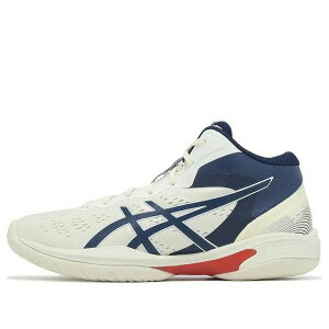 ASICS �A�V�b�N�X �����Y �X�j�[�J�[ �yASICS Gel-Hoop V16 S 'White Blue Red' 1063A102-100�z �T�C�Y US_6.5(24.5cm)
