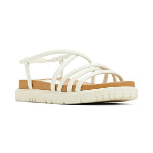 LV[ fB[X T_ V[Y Women's Brooke Slip-On Flat Sandals White