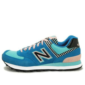New Balance j[oX fB[X Xj[J[ Blue/Pink/Black y(WMNS) New Balance 574 'Palm Springs' WL574BFLz TCY US_7(24.0cm)