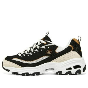 Skechers XPb`[Y fB[X Xj[J[ BLACK/WHITE/CREAM y(WMNS) Skechers D'LITES 'Black' 896204-BKGDz TCY US_8(25.0cm)
