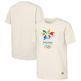 アウタースタッフ メンズ Tシャツ トップス 1998 Nagano Games Olympic Heritage T Shirt Natural