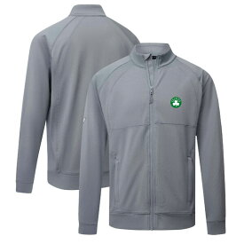レベルウェア メンズ ジャケット＆ブルゾン アウター Boston Celtics Levelwear Form Insignia Core FullZip Jacket Gray
