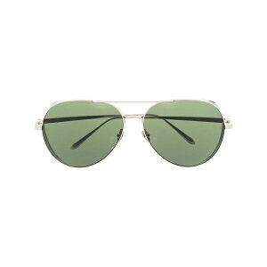 �����_ �t�@���[ ���f�B�[�X �T���O���X���A�C�E�F�A �A�N�Z�T���[ Pilot-frame tinted sunglasses Silver
