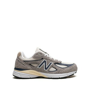 �j���[�o�����X �����Y �X�j�[�J�[ �V���[�Y 990v4 made in usa - grey/navy sneakers Grey