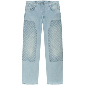 �~�X�r�w�C�u ���f�B�[�X �f�j���p���c �{�g���X Monogram-pattern jeans Blue