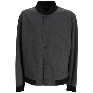 �{�X �����Y �W���P�b�g���u���]�� �A�E�^�[ M䩘Rlange-effect bomber jacket Grey