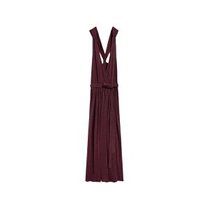 ������ ���f�B�[�X �����s�[�X �g�b�v�X Pepita sleeveless dress Purple