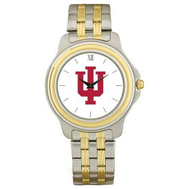 ジャーディン メンズ 腕時計 アクセサリー Indiana Hoosiers TwoTone Team Logo Wristwatch -