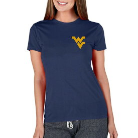 コンセプトスポーツ レディース Tシャツ トップス West Virginia Mountaineers Concepts Sport Women's Marathon Knit TShirt -