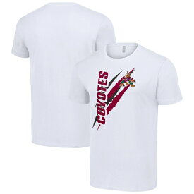 スターター メンズ Tシャツ トップス Arizona Coyotes Starter Color Scratch TShirt White