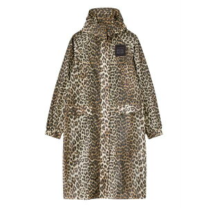 �K�j�[ ���f�B�[�X �R�[�g �A�E�^�[ Leopard-print coat Neutrals