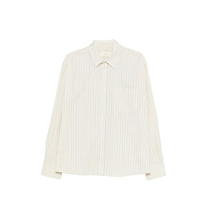 �W�[���G���J �����Y �V���c �g�b�v�X Byron striped-pattern shirt Neutrals