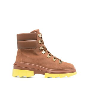 �X�`���A�[�g ���C�c�}�� ���f�B�[�X �u�[�c �V���[�Y Noho hiker lace-up boots Brown