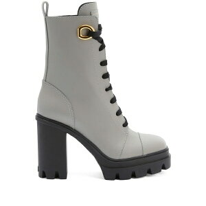 �W���[�b�y�U�m�b�e�B ���f�B�[�X �u�[�c �V���[�Y Cubalibre 110mm lace-up ankle boots Grey