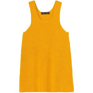 �v���G���U�V�����[ ���f�B�[�X �j�b�g&�Z�[�^�[ �A�E�^�[ M??lange boucl?? knitted tank top Yellow