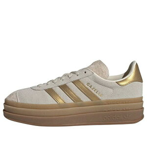 adidas �A�f�B�_�X ���f�B�[�X �X�j�[�J�[ �y(WMNS) adidas Gazelle Bold 'Cream White Brown Desert' IH6781�z �T�C�Y US_9(26.0cm)