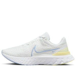 Nike �i�C�L ���f�B�[�X �X�j�[�J�[ �y(WMNS) Nike React Infinity Run Flyknit 3 'White Light Marine' DD3024-100�z �T�C�Y US_8.5(25.5cm)