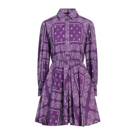 【送料無料】 マージュ レディース ワンピース トップス Mini dresses Dark purple