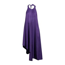 【送料無料】 マローニ レディース ワンピース トップス Midi dresses Purple