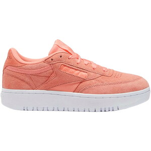 Reebok ���[�{�b�N ���f�B�[�X �X�j�[�J�[ �yReebok Club C Double Twisted Coral (Women's)�z �T�C�Y US_8(25.0cm) Twisted Coral/Twisted Coral/White