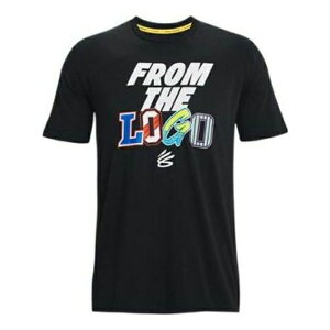 Under Armour アンダーアーマー メンズ スニーカー 【Under Armour Curry From The Logo T-shirt 'Black' 1374212-001】 サイズ US_M_L