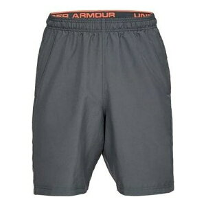 Under Armour A_[A[}[ Y Xj[J[ yUnder Armour Woven Graphic Wordmark Shorts 'Grey' 1320203-012z TCY US_M_M