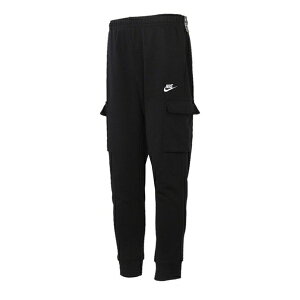 Nike iCL Y Xj[J[ yNike MENS Sportswear Club French Terry Casual Overall Ankle Banded Pants Black CZ9955-010z TCY US_M_L