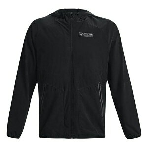 Under Armour A_[A[}[ Y Xj[J[ yUnder Armour Project Rock Unstoppable Jacket 'Black' 1377425-001z TCY US_M_L