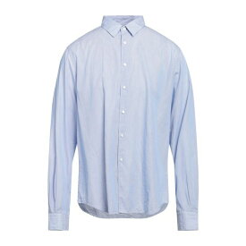 アスペジ メンズ シャツ トップス Shirts Light blue