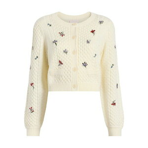 �T���N�A�Z�v�g ���f�B�[�X �J�[�f�B�K�� �A�E�^�[ Rasa floral-embroidered cardigan Neutrals