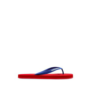 �f�B�[�X�N�G�A�[�h ���f�B�[�X �T���_�� �V���[�Y Logo-strap flip flops Red